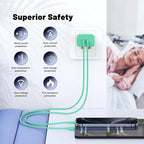 QZIIW Super Fast Samsung Charger Type C,45W Dual Port USB C Fast Charger Block [2-Pack] & Extra Long 60W 3/6/6/10FT USB C Cable - PD Quick Charging 3.0 for Samsung Galaxy S25 Ultra/S24+/S23 iPhone 16