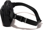 Baggallini Securtex Anti-theft Belt Bag 8.8"x5.5" Crossbody Fanny Pack for Women RFID Wallet Locking Zipper Travel Purse