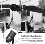 LANBRELLA Umbrella Windproof Compact Travel Umbrella Auto Open Close for Rain