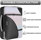8 Set Packing Cubes for Travel, Gifts for Women Mom,Anti-Tearing Suitcase Organizer,OlarHike Vacation Essentials & Accessories for Cruise Ship