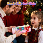 ORZbb Mini Magnetic Tiles Toddler Travel Essentials Set with Case, Magnetic Blocks Building Montessori Educational Learning Sensory Preschool Toys for 3+ Year Old Boys Girls Birthday Gifts