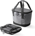 CleverMade Tahoe Collapsible Cooler Bag – Small Portable Cooler Bag for Travel, Foldable Insulated Cooler for Beach, Picnic & Road Trips, Holds Up to 18 Cans, Leakproof Soft Carry Cooler