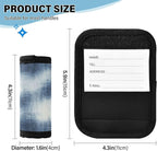 Jeans Texture Comfort Luggage Tags Handle Wrap Tag for Grocery Shopping Bag