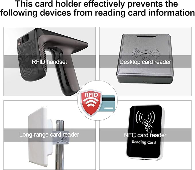 Shudyear Rfid Wallet Women Card Sleeves,Rfid Blocking Sleeves Card Holder,10pcs For Credit Card Protector Set Rfid Identity Card Protector Easily Into Your Wallet(colorful)