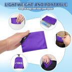 Grneric Drawstring Bags Bulk 14 Pcs Drawstring Backpack Bulk Cinch Bag Sackpack for Men Women Gym (Purple)