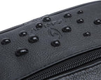 Genuine Leather Fanny Pack/Waist Bag/Organizer with Adjustable Belt, Multiple Pockets For Men and Women