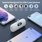 [2 Pack]Small Portable Charger for iPhone 17/16/15 Series,5500mAh 3A PD USB C Power Bank, Mini Travel Essentials Battery Pack for iPhone 17/17 Pro/16/16 Plus/16 Pro/15 Pro Max,Samsung,Android/LG etc