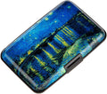 Credit Card Holder Small RFID Blocking Wallet Business Metal Slim Mini Aluminum Hard Case for Women Men