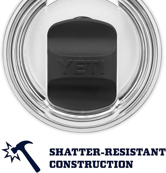 YETI Rambler 30 oz Tumbler, Stainless Steel, Vacuum Insulated with MagSlider Lid, Rescue Red