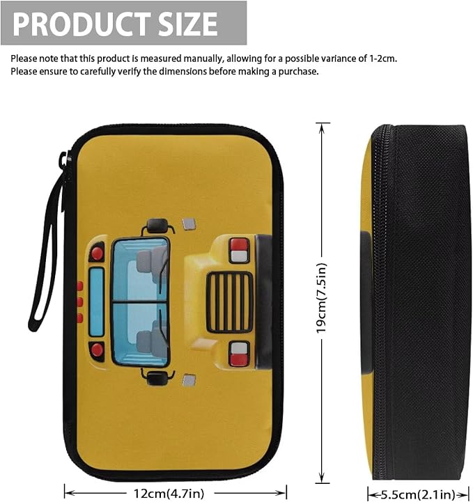 Cars Cable Organizer Bag Tech Pouch Portable Electronics Organizer Travel Case for Phone Power Bank SD Card Electronic Accessories Carry Case