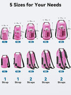 HEETA Dry Bag Waterproof for Women Men, 5L/10L/20L/30L/40L Roll Top Lightweight Dry Storage Bag Backpack with Phone Case for Travel Swimming Boating Kayaking Paddle Board Camping Beach Accessories