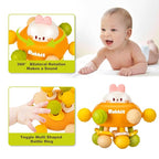 Baby Montessori Sensory Toys for 0-6 6-12 Months, Baby Teether Teething Toys for Babies 0 3 6 9 12 18 Months, Newborn Infant Learning Developmental Toys Gifts for 1 2 Year Old Boys Girls