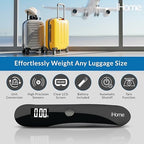 iHome Digital Luggage Scale - 110lbs Portable Suitcase Scale with LCD Display - Luggage Weight Scale (220LSGL2BL)