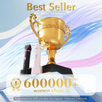 Electric Bikini Trimmer for Women - Waterproof Pubic Hair Trimmer & Facial Shaver, Rechargeable Cordless Electric Razor with Ceramic Blades, IPX7 Shower-Safe for Sensitive Skin, Gift for Women