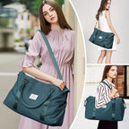 HYC00 Travel Duffel Bag,Carry-on Overnight Weekender Bags for Women,Sports Tote Gym Bag with Wet Pocket