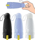 LMUGOOS 3 Pack Travel Mini Umbrella Small Compact, Portable Umbrella with UV Protection UPF 50+, Rainproof & Sunproof Folding Umbrella, Backpack & Pocket-Friendly