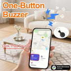 GPS Tracker No Subscription Twin Pack (Android), Car GPS Tracker, Car Tracker Device Hidden, 360 Days Battery, (Includes Keychain, Strap & Mount)