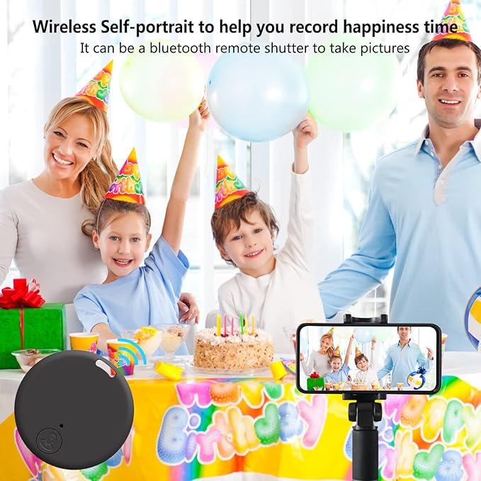 Aircawin ITAG GPS Tracker,Key Item Finder Locator,No Monthly Fee App for iOS/Android 2023 Latest,Portable Anti-Lost Bluetooth Tag Item Tracker for Luggages/Kids/Pets/Phone/Wallet/Bag-1Pcs-Black