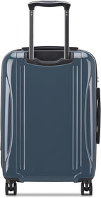 DELSEY PARIS Helium Aero Hardside Expandable Luggage with Spinner Wheels, Orion Blue, Carry-On Plus 21 Inch
