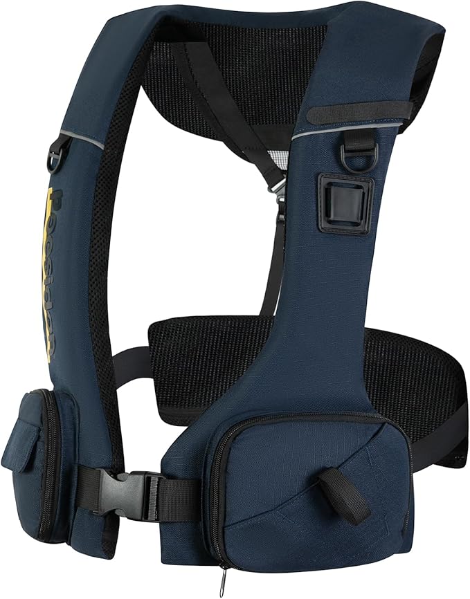 Adjustable Lightweight Breathable Water Safety Life Jacket | Classic Unisex Design | Multi-Functional Dual Storage Pockets | Suitable for Various Water Activities