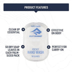 Sea to Summit Trek and Travel Pocket Hand Wash, 3-Pack