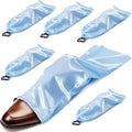 Ersmak 6 Pack Shoe Bags for Travel - Satin Shoe Bag with Drawstring - Baby Blue Shoe Storage Bags for Protecting Storage Shoes - 17.7 x 7.9 In