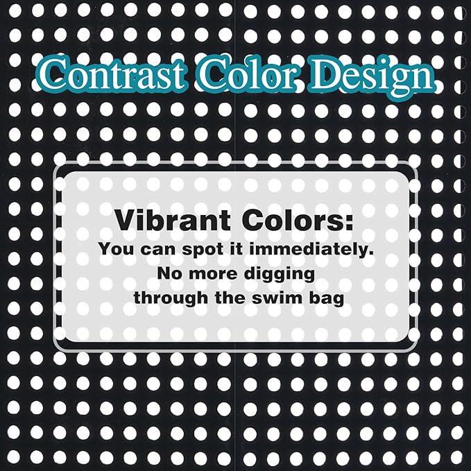 Swim Goggle Case For Swimming Goggles, Swimmer Gifts for Kids Teens Adults, Silicone Cases with Drain Hole