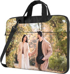 Custom Laptop Bag Personalized Laptop Case Sleeve Shoulder Bag With Photo Logo Text Slim Computer Messenger Briefcases