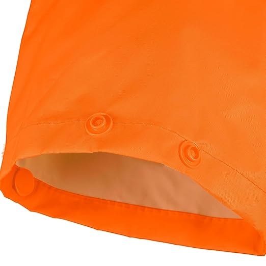 Pioneer Hi Vis Lightweight Waterproof Safety Rain Suit - Reflective Work Rain Gear for Men and Women