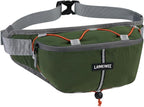 Fanny Pack for Women Men, Water-Resistant Travel Waist Pack with RFID Blocking, Wide Opening Crossbody Belt Bag for Phone, Passport, Small Hip Pack for Running, Hiking, Workout（Green）