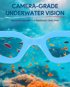 Swim Goggles, Polarized Adult Swimming Goggles Bungee Strap No Hair Pulling Anti-fog Pool Goggles for Men Women