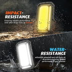 LED Camping Lantern, 10000mAh Camping Lights Rechargeable, High Lumens, LCD Digital Display, 12 Light Modes, Waterproof Tent Lights, Waterproof Box, Portable Flashlight for Power Outages, Emergency