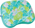 Ballast Beach Pillow – Comfy, Durable & Compact, Stays Put on Windy Beaches with Patented Sand Pouch, Inflatable Pillow for Beaches, Pools, Camping, Festivals and Travel (Tropical Floral)