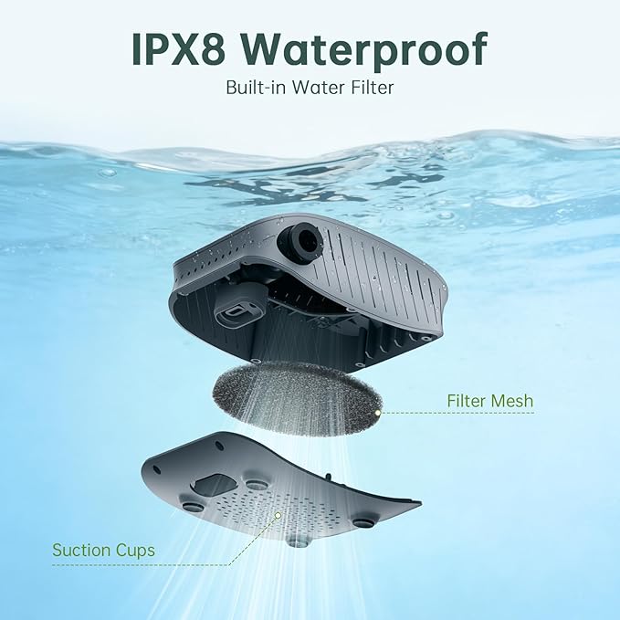 8000mAh Portable Camping Shower, Upgrade Rechargeable Electric Shower Pump with 5 Gallon Bucket, Intelligent LED Display,Portable Shower for Outdoor