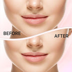Kradaa Facial Hair Removal for Women: Electric Face Razor with LED Light - Painless & Instant Results Mini Shaver for Travel Use (Rose Gold)