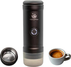 MiiCoffee Eon Portable Espresso Machine, Travel Coffee Maker with Self-Heating and USB-C Charging (Grey)