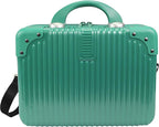 World Traveler VentureX Airline Approved 2-Piece Carry-On Luggage Set – Lightweight Hardside Polycarbonate Suitcase with Spinner Wheels - Green