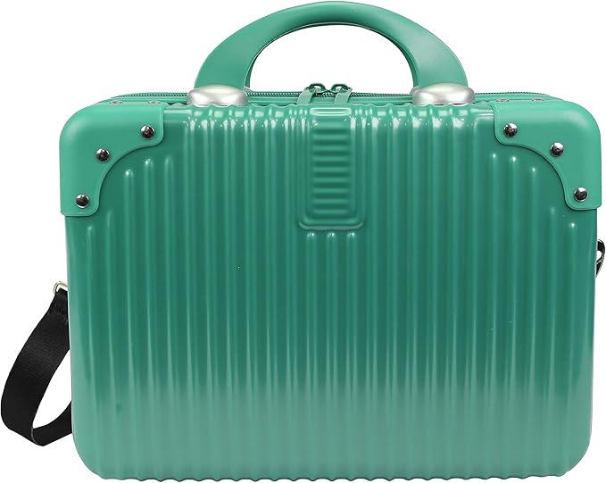 World Traveler VentureX Airline Approved 2-Piece Carry-On Luggage Set – Lightweight Hardside Polycarbonate Suitcase with Spinner Wheels - Green