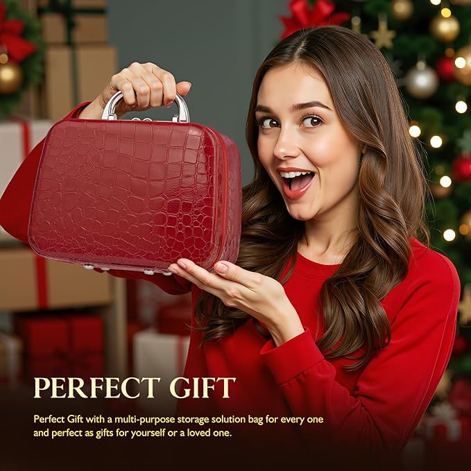 Mothers Day Gifts for Women Birthday Gifts for Women Teens Girls, Spa Gift Set Home Spa, 12 Pcs Rose Vanilla Bath Set, Self Care gifts Bag Makeup Cosmetic Bag, Spa Kit for Teenage Gift, Daughter Gift