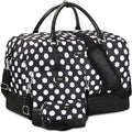 IBFUN Duffel Bag, 21'' Weekender Travel Bag with Shoe Compartment, Waterproof, Overnight Duffel Bag for Women, 3PCS