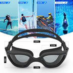 ZIONOR Swim Goggles, Upgraded G1 Polarized Swimming Goggles Anti-Fog for Adult Men Women