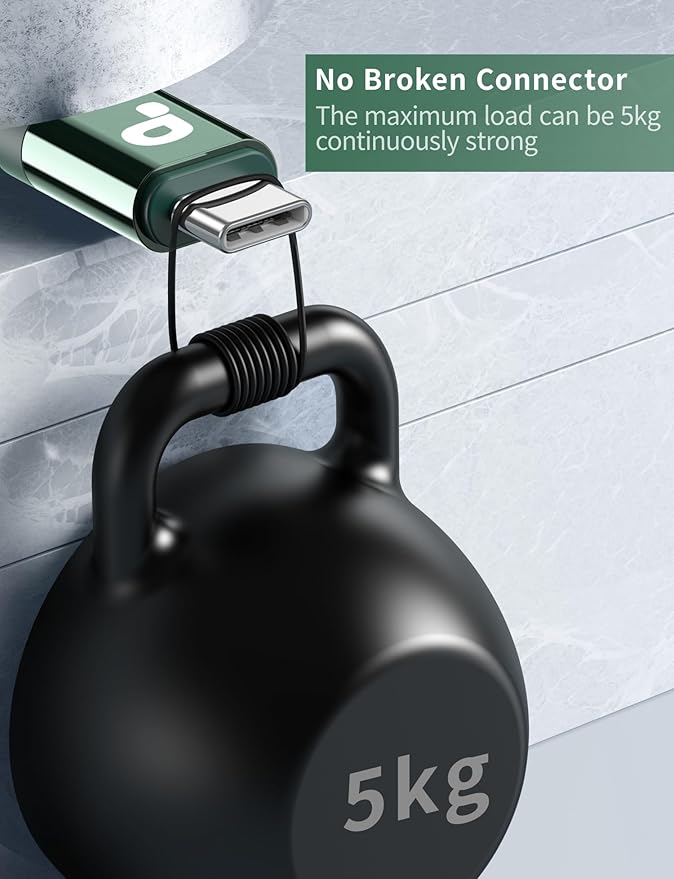 USB to USB C Cable Fast Charging 3FT, 2Pack USB A to USB C Charger Cord, Upgraded Extra Durable Braided USBC Cable Compatible with iPhone 17 16 15 Pro Max,Samsung Galaxy S10 S9 Plus and More -Green