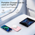 for Magsafe Power Bank, 10000mAh Magnetic Power Bank with USB-C Cable and PD 20W USB C Fast Charging LED Display, Wireless Portable Charger for iPhone 17/16/15/14/13/12/Pro/Pro Max