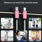2Pack 10ft iPhone Fast Charger Cable, [Apple MFi Certified] Long USB C to Lightning Cable 10 Foot, High Fast 10 Feet Apple Charging Cord for Apple iPhone 14/14 Pro Max/13 Mini/12/11/XS/XR/8/7Plus,iPad