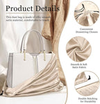 P Pothuiny 2 Pcs Satin Dust Bags for Handbags