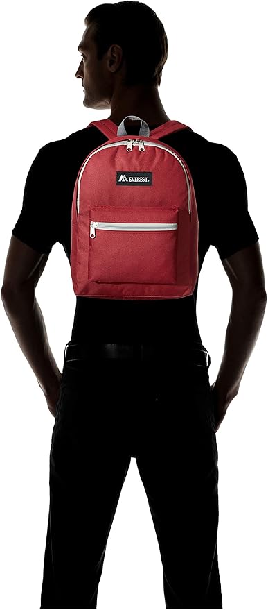 Everest 1045K Basic Backpack, 15", Burgundy