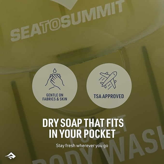 Sea to Summit Trek and Travel Pocket Body Wash, 3-Pack