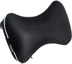 Keemall Inflatable Car Neck Pillow, Soft Headrest Inflatable Car Pillow for Driving Seat with Adjustable Strap, Comfortable Ergonomic Design Neck Support and Breathable Washable Cover