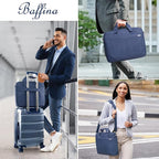 BAFFINA Laptop Shoulder Bag 15.6 16 17.3 Inch for Men Women,Waterproof Computer Carrying Case Messenger Bag Briefcase Work