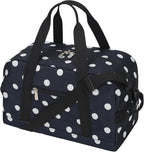 Apenze Small Gym Bag 14 inch lightweight Carry On Mini Duffel Bag for Travel Sport - Polka Dot Blue